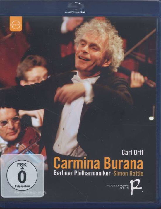 Cover for Rattle Simon / Berliner Philharmoniker · Orff: Carmina Burana (Blu-ray) (2014)