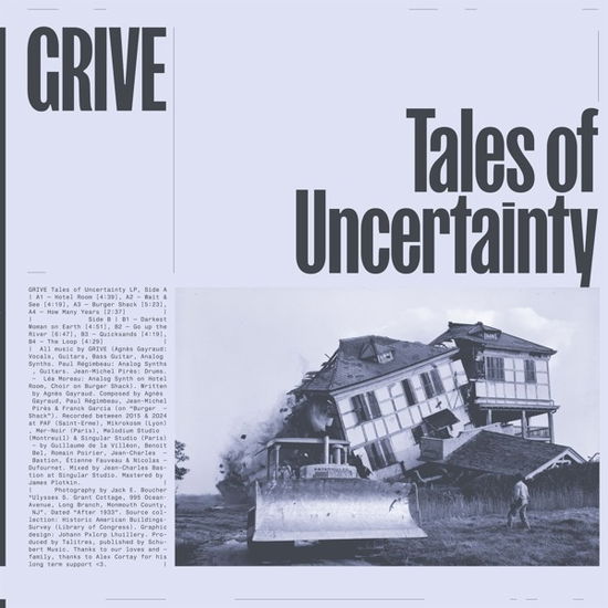 Cover for Grive · Tales Of Uncertainty (CD) [Digipak] (2024)