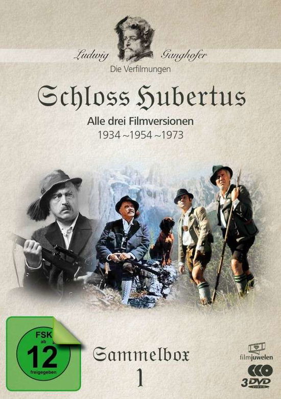 Cover for Ganghofer · Schloss Hubertus (1934,1954, (DVD) (2015)