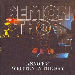 Cover for Demon Thor · Anno 1972 / Written In Th (CD) (2022)
