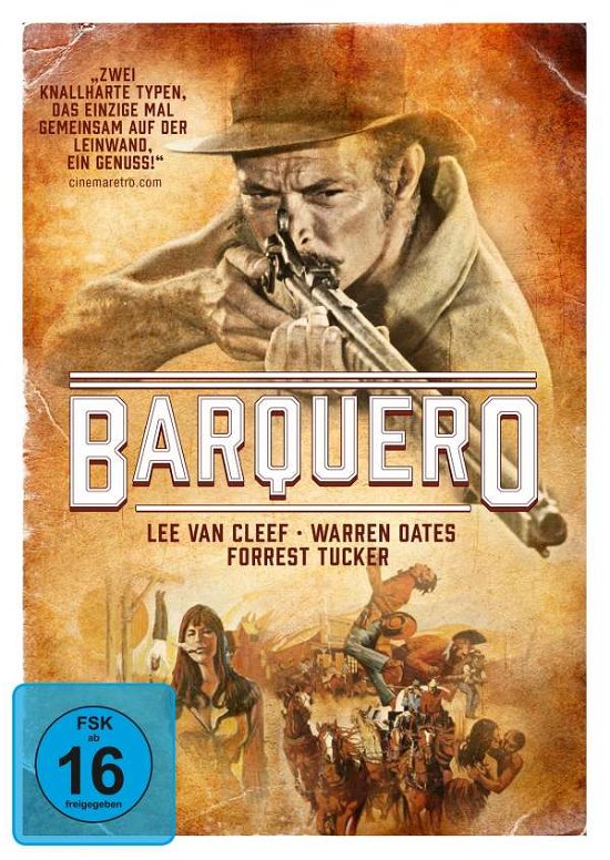 Cover for Cleef,lee Van / Oates,warren / Tucker,forrest/+ · Barquero (DVD) (2017)