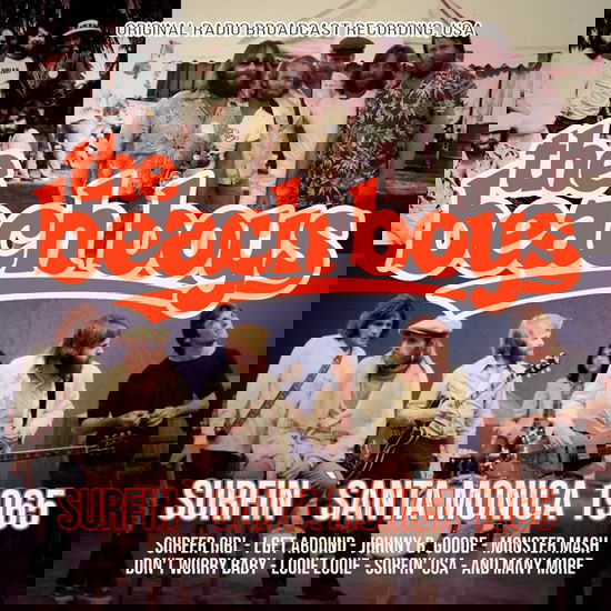 Cover for The Beach Boys · Surfin' Santa Monica 1965 (CD) (2025)