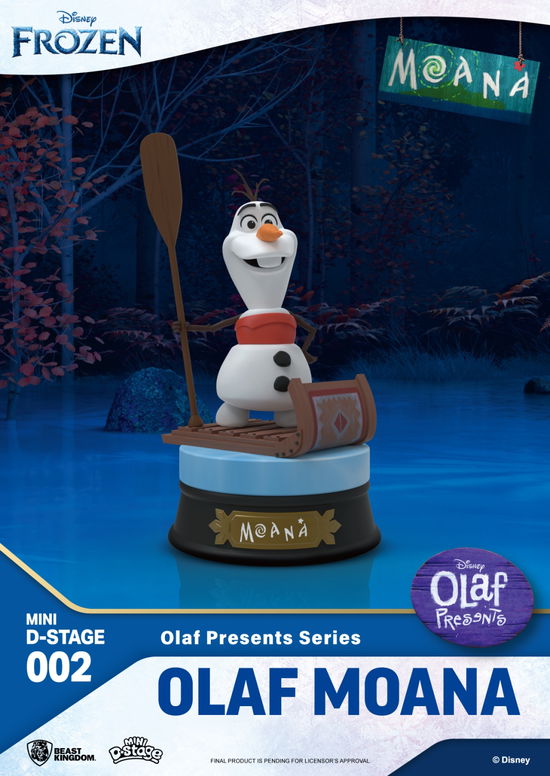 Disney Olaf Presents Olaf Moana Minidstage Figure - Disney - Merchandise - BEAST KINGDOM - 4711203451747 - 20. august 2023