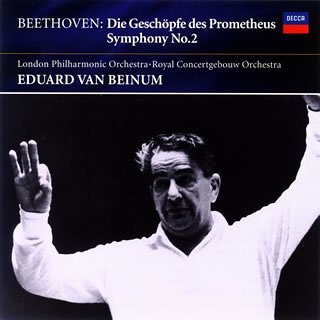 Cover for Eduard Van Beinum · Beethoven: Creatures Of P (CD) (2007)