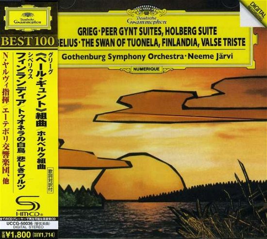 Cover for Neeme Jarvi · Grieg &amp; Sibelius: Orchestral Works (CD) (2011)