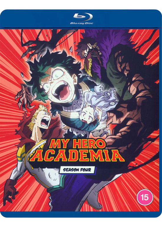 Cover for My Hero Academia  Season 4 Bluray · My Hero Academia Season 4 (Blu-ray) (2022)