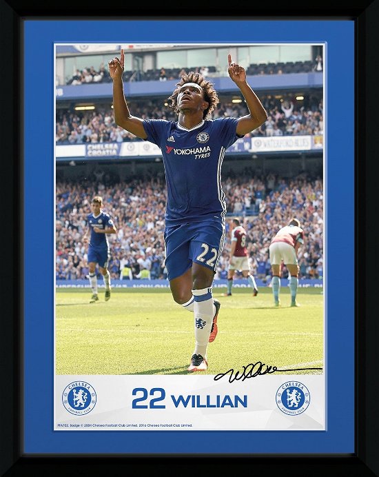Cover for Chelsea · Chelsea: Willian 16/17 (Stampa In Cornice 15x20 Cm) (MERCH)