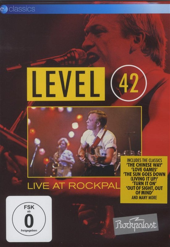 Level 42-live at Rockpalast - Level 42 - Filmes - EV CLASSICS - 5036369808747 - 18 de novembro de 2022