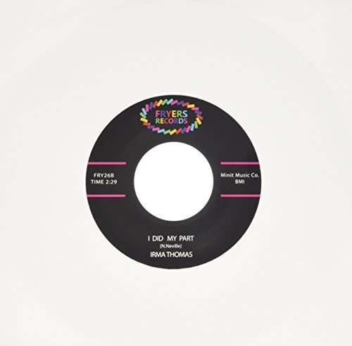 Cover for Irma Thomas · Dont Mess with My Man (7&quot;) (2014)