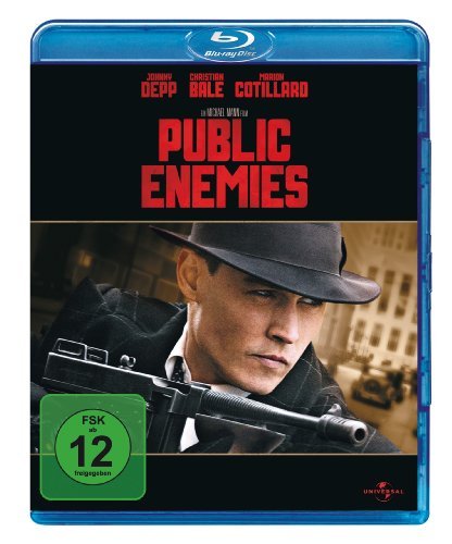 Cover for Johnny Depp,christian Bale,marion Cotillard · Public Enemies (Blu-ray) (2009)