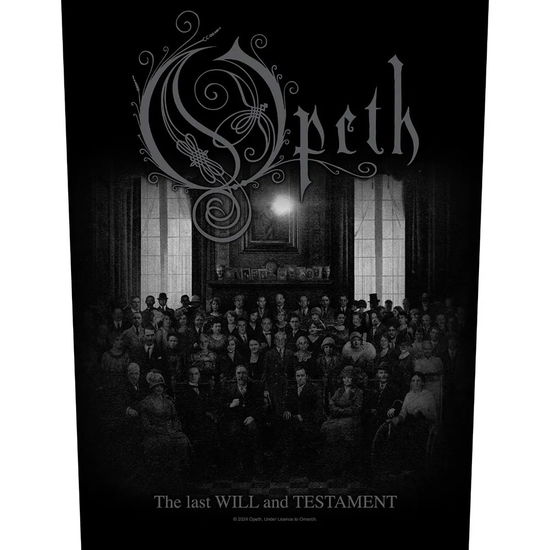 Cover for Opeth · Opeth Back Patch: The Last Will And Testament (MERCH) (2025)