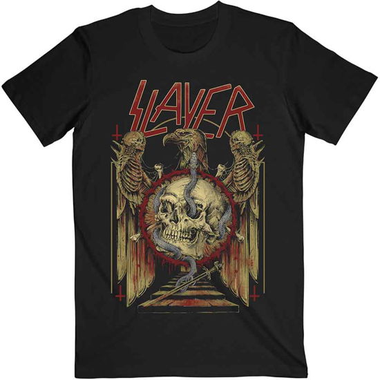 Slayer Unisex T-Shirt: Eagle & Serpent - Slayer - Gadżety -  - 5056368674747 - 