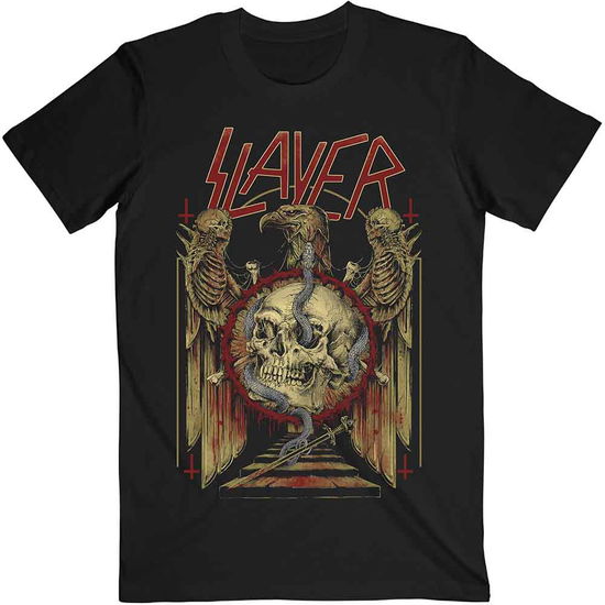 Slayer Unisex T-Shirt: Eagle & Serpent - Slayer - Fanituote -  - 5056368674747 - 