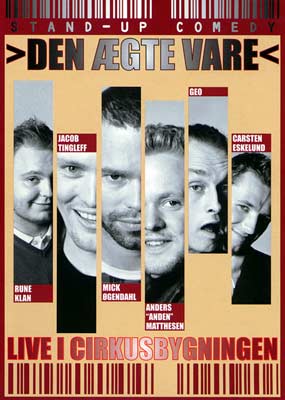 DEN ÆGTE VARE live i Cirkusbygningen - Den Ægte Vare DVD - Film - ArtPeople - 5706876498747 - 31 oktober 2002