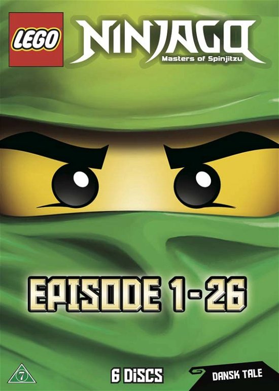 LEGO Ninjago - Episode 1-26 - LEGO Ninjago - Film -  - 5708758699747 - 7. november 2013