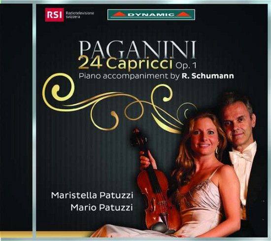 Paganini & Schumann: 24 Capriccio Op 1 - Paganini / Schumann / Patuzzi - Musikk - DYNAMIC - 8007144077747 - 9. desember 2016