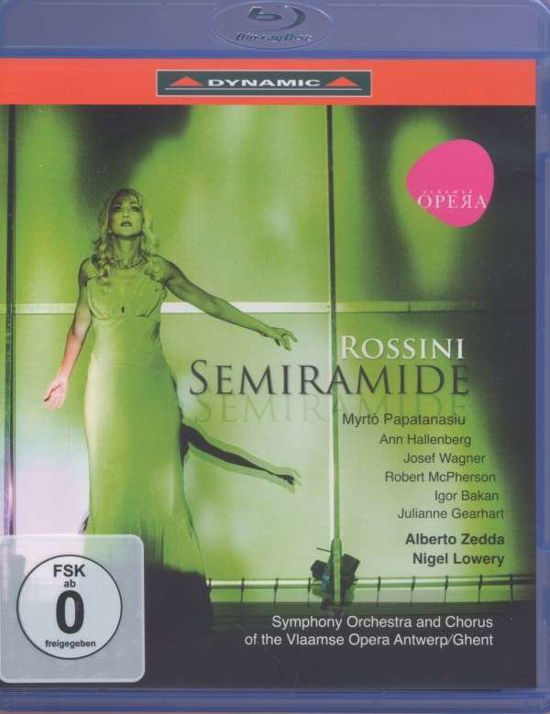 Cover for Vlaamse Opera Antwerp So &amp; Chr · Rossinisemiramide (Blu-Ray) (2015)