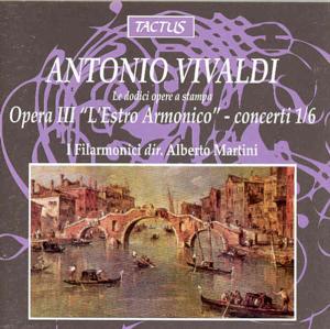 Opera Iii-l'estro Armonico - A. Vivaldi - Musikk - TACTUS - 8007194100747 - 2012