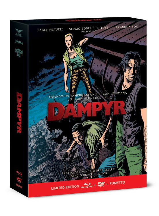 Cover for Cast · Dampyr - Combo (br+dv) + Fumetto (Blu-ray) (2023)