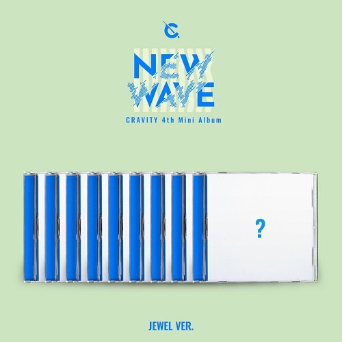 Cover for Cravity · New Wave - Jewel version (CD) [Jewel Case edition] (2022)