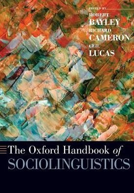 Cover for The Oxford Handbook of Sociolinguistics - Oxford Handbooks (Paperback Bog) [2 Revised edition] (2015)