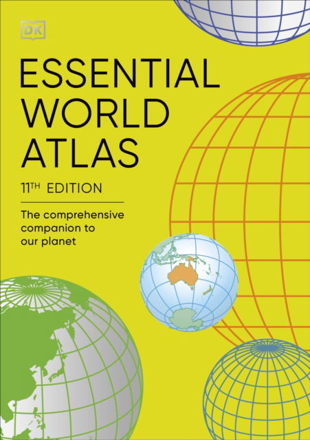 Cover for Dk · Essential World Atlas: The Comprehensive Companion to our Planet - DK Reference Atlases (Pocketbok) (2024)