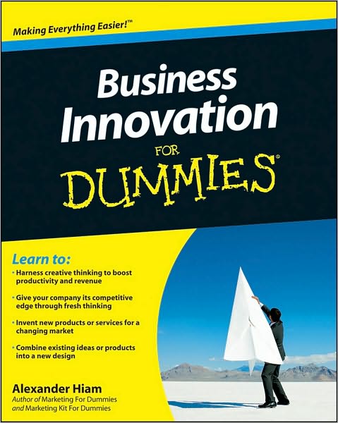 Cover for Alexander Hiam · Business Innovation For Dummies (Paperback Book) (2010)