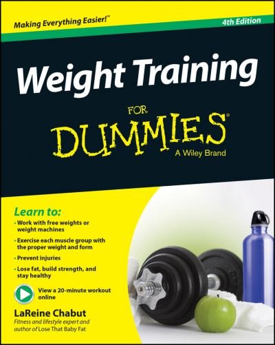 Cover for LaReine Chabut · Weight Training For Dummies (Taschenbuch) (2015)
