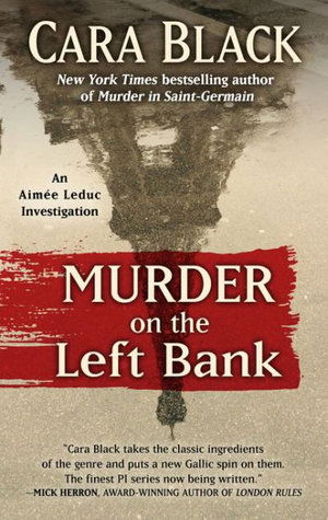 Cover for Cara Black · Murder on the Left Bank (Hardcover Book) (2018)