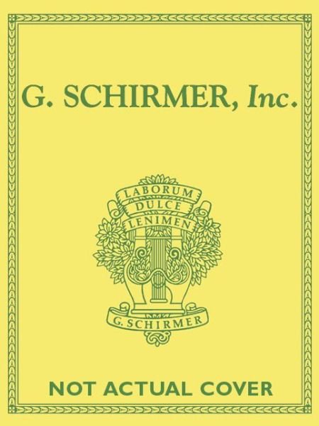 Cover for Franz Schubert · First Vocal Album - High Voice (Book) (1986)