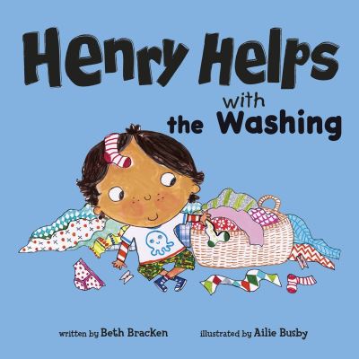Cover for Bracken, Beth (VP of Publishing) · Henry Helps with the Washing - Henry Helps (Board book) (2020)