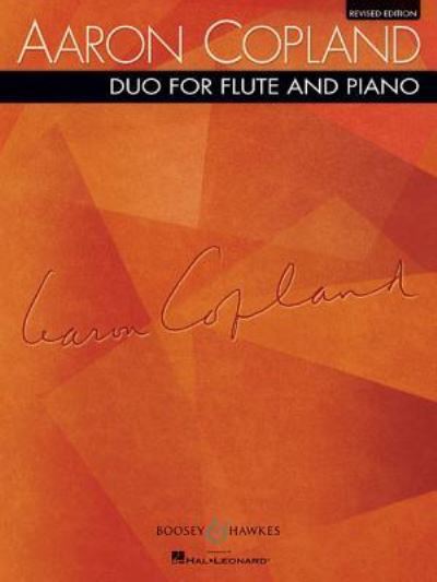 Duo for Flute and Piano - Aaron Copland - Książki - Hal Leonard Corporation - 9781480399747 - 1 czerwca 2004