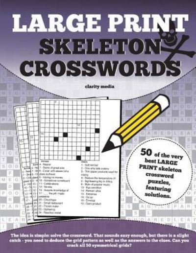 Cover for Clarity Media · Large Print Skeleton Crosswords (Paperback Bog) (2016)