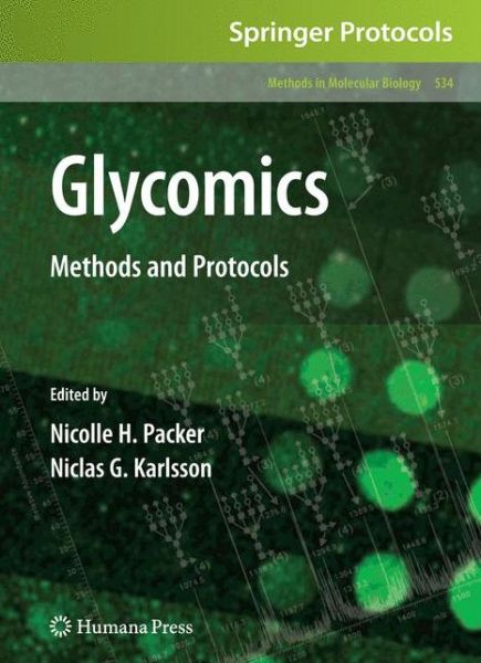 Cover for Nicolle H Packer · Glycomics: Methods and Protocols - Methods in Molecular Biology (Hardcover Book) [2009 edition] (2009)