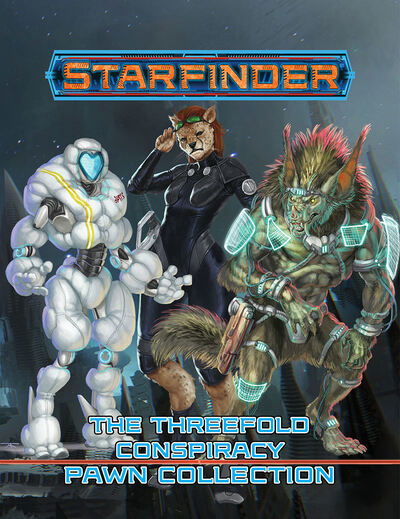 Cover for Paizo Staff · Starfinder Pawns: The Threefold Conspiracy Pawn Collection (SPIL) (2020)