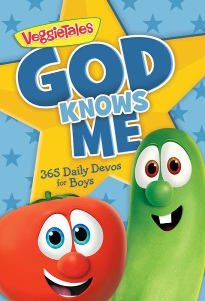 Cover for WorthyKids · God Knows Me: 365 Daily Devos for Boys (Paperback Book) (2019)