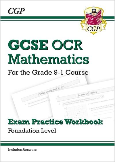 Cover for CGP Books · GCSE Maths OCR Exam Practice Workbook: Foundation - includes Video Solutions and Answers - CGP GCSE Maths (Paperback Book) (2022)
