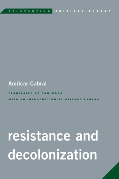 Cover for Amilcar Cabral · Resistance and Decolonization (Hardcover bog) (2016)