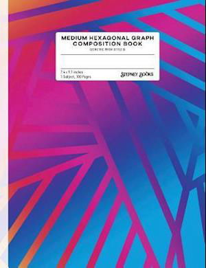 Medium Hexagonal Graph Composition Book - Stepney Books - Bücher - Independently published - 9781791569747 - 12. Dezember 2018