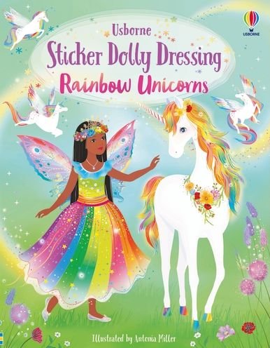 Sticker Dolly Dressing Rainbow Unicorns - Sticker Dolly Dressing - Fiona Watt - Bøker - Usborne Publishing Ltd - 9781803707747 - 6. juli 2023