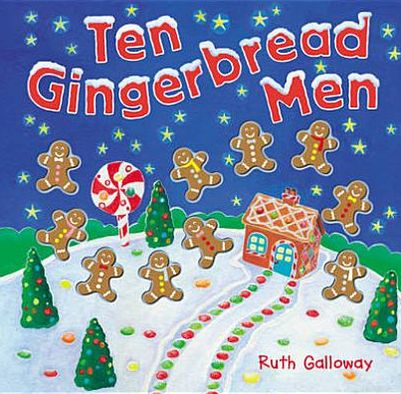 Ten Gingerbread Men - Ruth Galloway - Books - Little Tiger Press Group - 9781848571747 - September 1, 2011