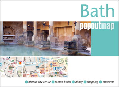 Popout Maps: Bath Popout Map - Popout Map - Livres - PopOut Maps - 9781910218747 - 10 décembre 2018