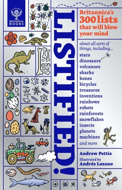 Cover for Andrew Pettie · Listified!: Britannica's 300 lists that will blow your mind (Hardcover Book) (2021)