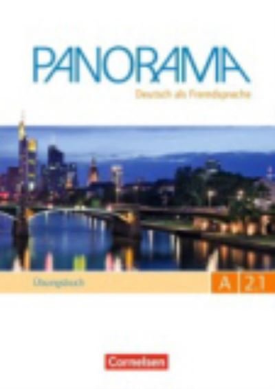 Cover for Panorama in Teilbanden: Ubungsbuch DaF A2.1 mit Audio-CD (Buch) (2016)