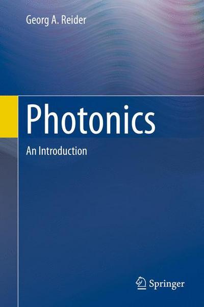 Cover for Georg A. Reider · Photonics: An Introduction (Hardcover Book) [1st ed. 2016 edition] (2016)