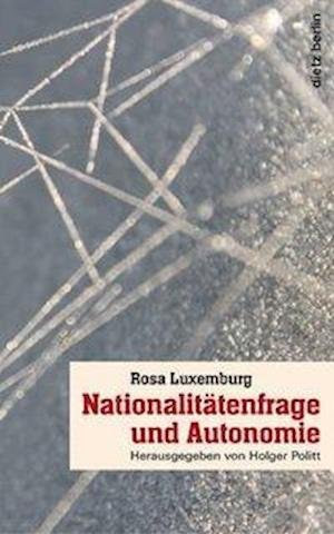 Cover for Luxemburg · Nationaliätenfrage und Autono (Bok)