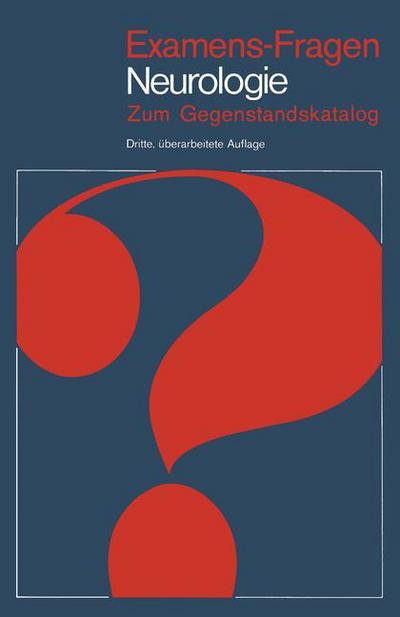 Cover for K. L. Birnberger · Neurologie - Examens-fragen (Paperback Book) [3., Uberarb. Aufl. edition] (1981)