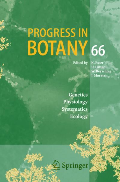 Cover for K Esser · Progress in Botany 66 - Progress in Botany (Hardcover Book) [2005 edition] (2004)