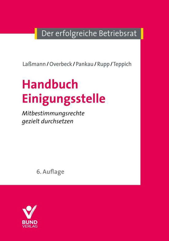 Cover for Laßmann · Handbuch Einigungsstelle (Book)