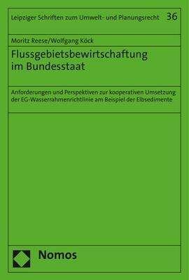 Cover for Reese · Flussgebietsbewirtschaftung im Bu (Book) (2018)